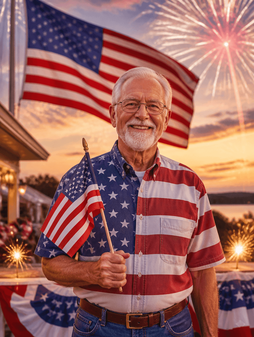 Example Patriotic AI photos & video in Alabama, made with AI